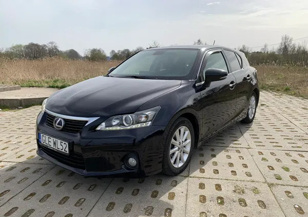 pomorskie Lexus CT cena 43400 przebieg: 260000, rok produkcji 2012 z Lębork